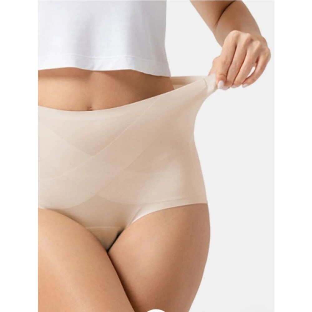 David Archy 3 PACK Women Multicolor Seamless High Waist Control Panties XL